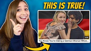 German Reacts to “You Know You’re Dating a German Woman When...” | Feli from Germany