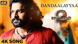 Dandaalayya 4K Video Song Bahubali 2 Prabhas, Hka Shetty Ss Rajamouli