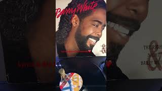 Sho’ You Right - “BARRY WHITE”❤️❤️🔥1987 #80svinyl Ableton Live Audio #barrywhite