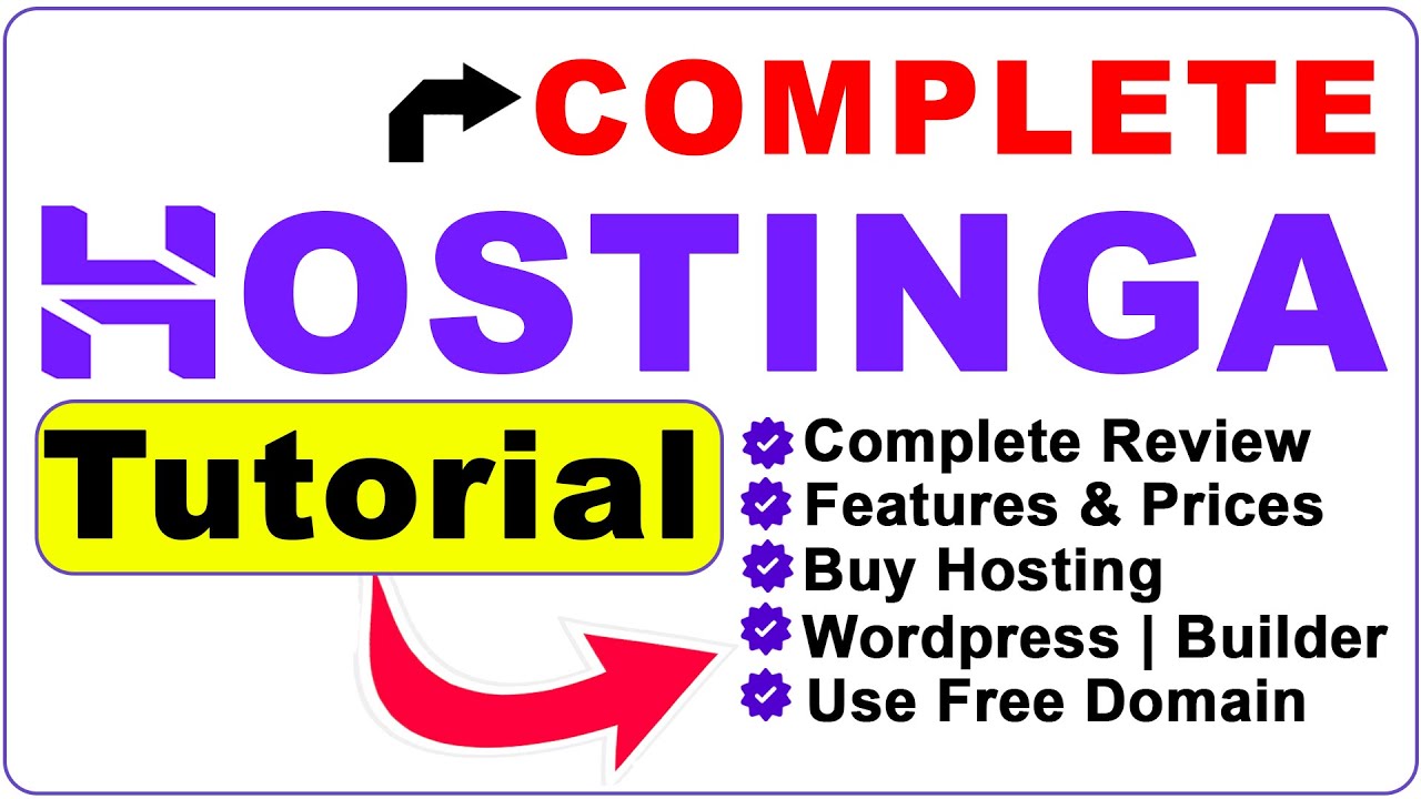 Hostinger Crush Course | Get A Free .com Domain | step by step Wordpress setup