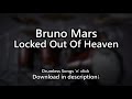 Bruno Mars - Locked Out Of Heaven - Drumless Songs 