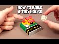 How to build a Lego Tiny House with a Car
