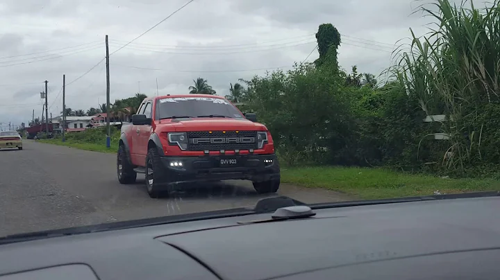 driving guyana road