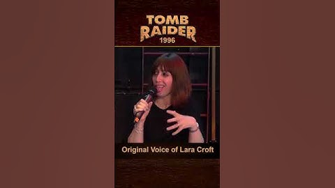 Tomb Raider Original Lara Croft Voice #Shorts