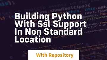 Building Python with SSL support in non standard location