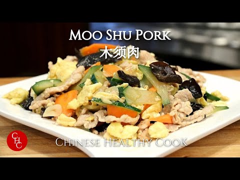 moo-shu-pork,-is-this-one-of-your-favorite-takeouts?-asmr-at-the-end-:-)-木须肉