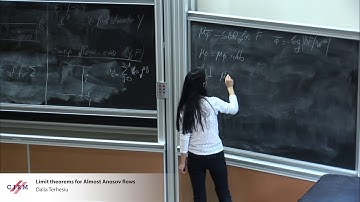 Dalia Terhesiu: Limit theorems for Almost Anosov flows