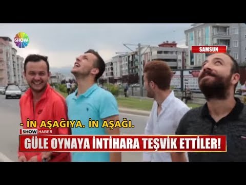 Güle oynaya intihara teşvik ettiler!