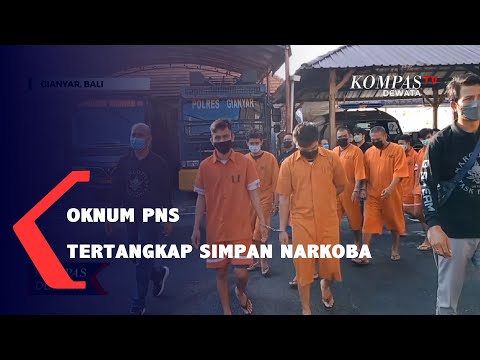 Oknum PNS Di Gianyar Tertangkap Simpan Narkoba