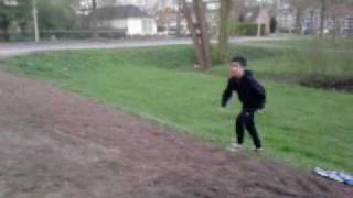 Me Doing 2 Step Wallflip
