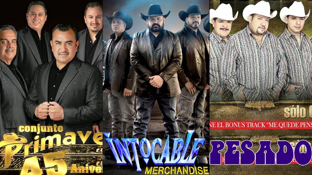 CONJUNTO PRIMAVERA, INTOCABLE Y PESADO DESDE LA CANTINA - Norteñas Viejas pero Bonitas Romántico