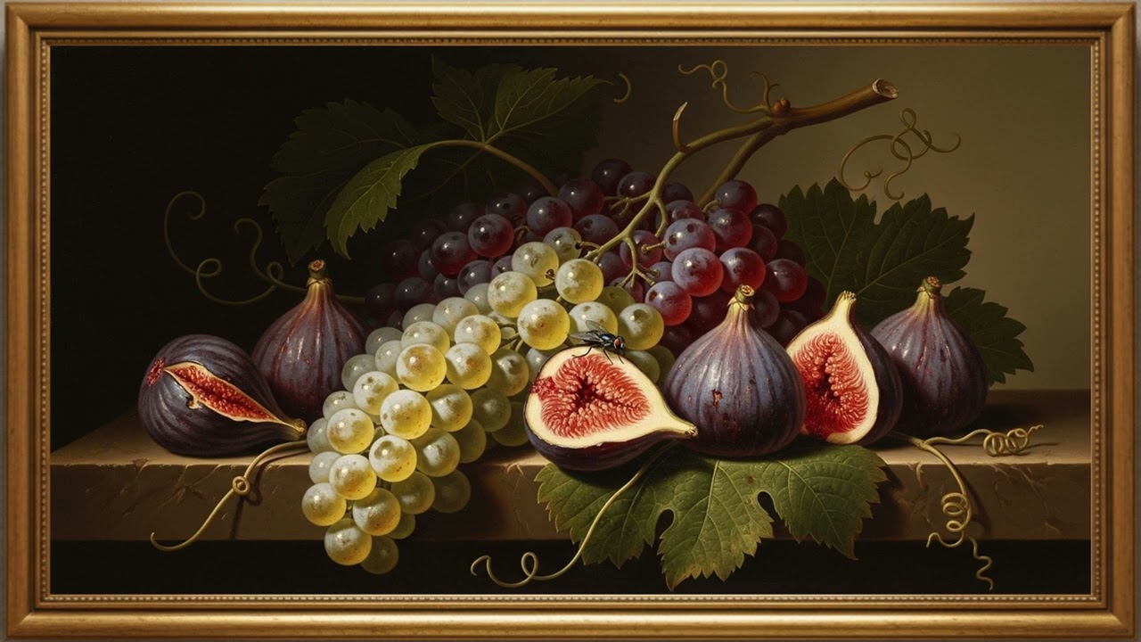 Timeless Still Life Calm in 4K 🎨 | Gentle Art Slideshow for Background Viewing