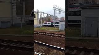 эгэ2тв-??? проезжает станцию  Москва-Товарная #ржд #иволга #цппк #мцд2