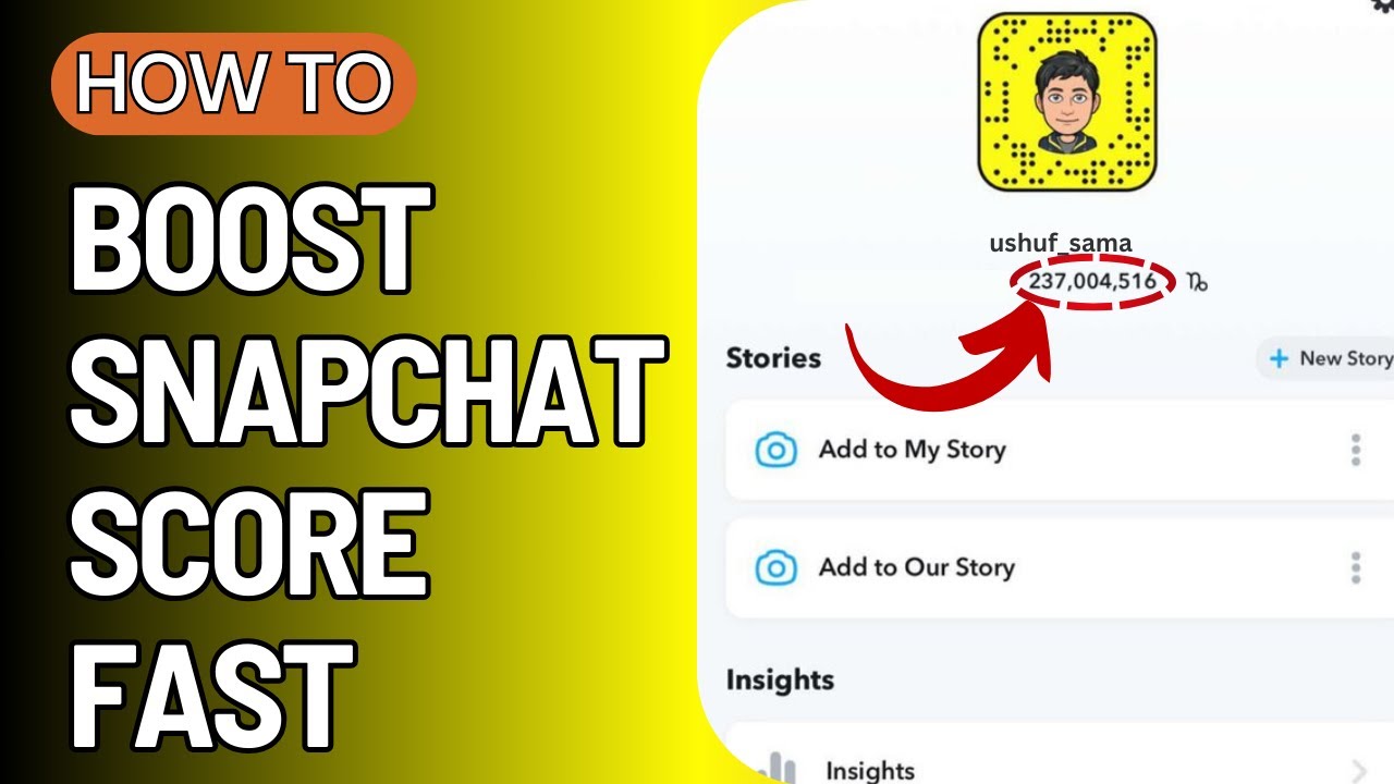 How to Boost Snapchat Score FAST (2024) | Snapchat Score Hack - EASIEST ...
