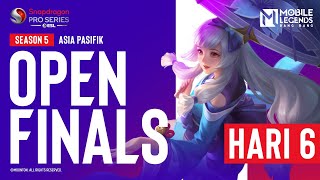 🔴 [ID] AP Mobile Legends: Bang Bang | Snapdragon Mobile Open Finals | Season ke-5 Hari ke 6