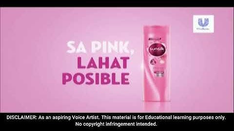 Sunsilk Pink TVC Demo 3 for CVAP Batch 8