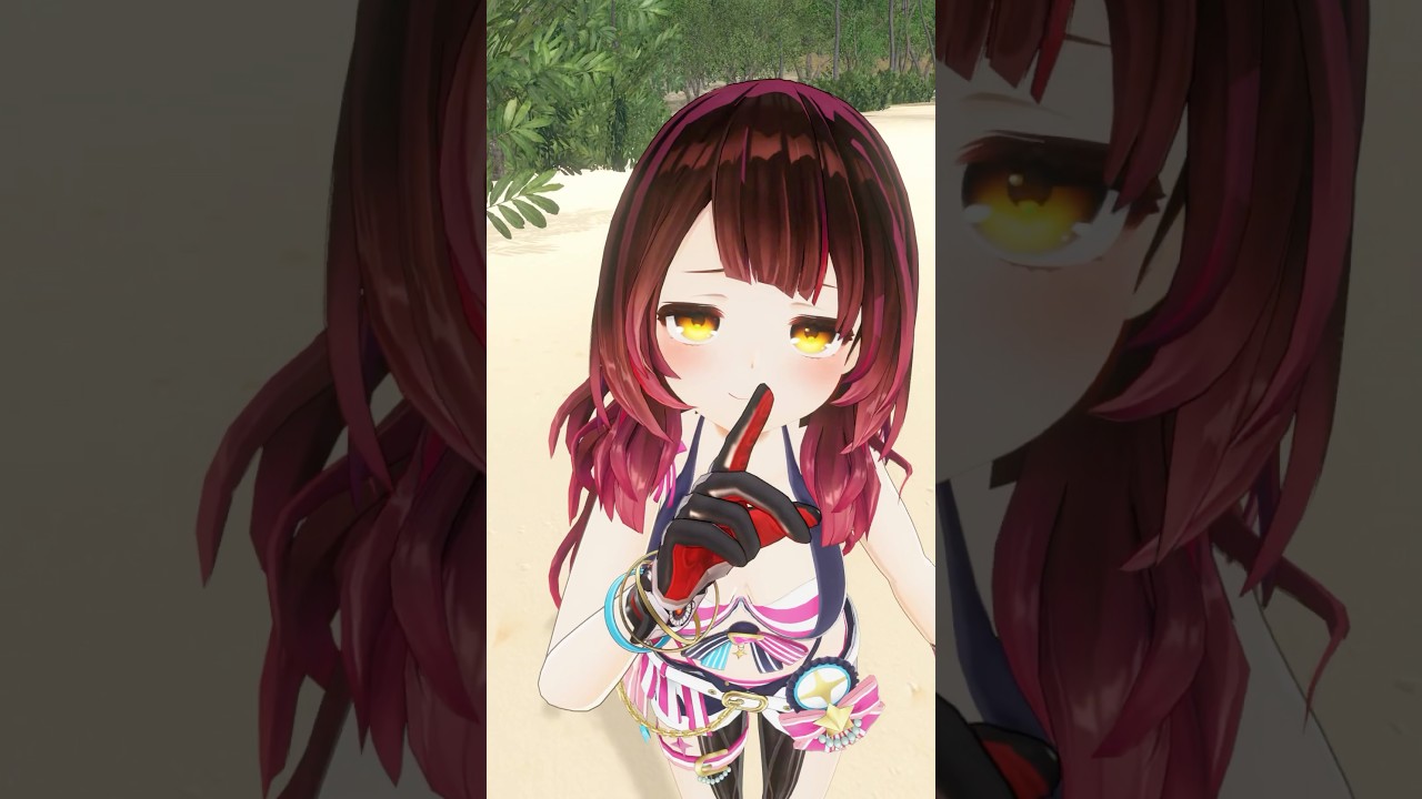 💞👙夏のロボ子さんにオートフォーカス📸✨#holonatsuParadise #ホロナツpiece #shorts