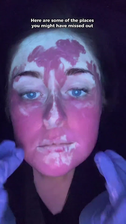 Applying SPF under LED-UV Light | Dr. Medispa