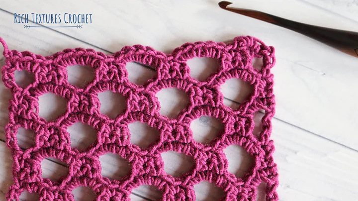 Master the Honeycomb Trellis Stitch