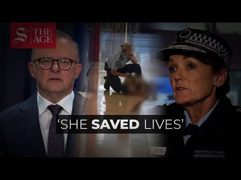 'She saved lives': PM, police commissioner praise Bondi Junction bravery