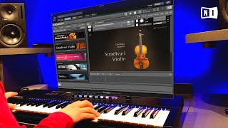 Native Instruments STRADIVARI VIOLIN with Maverick Piano - Sound Demo screenshot 2