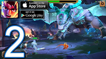 Might & Magic Elemental Guardians Android iOS Walkthrough - Part 2 - Floating Island. Arena