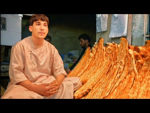 Baking Traditional Afghani Bread 