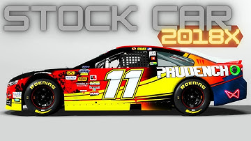 Stock Car 2018X with Crew Chief V4 (Spotter) - Daytona 500 - rFactor 2