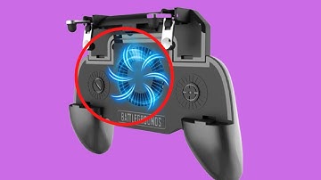 COOBILE Gaming Grip with Portable Charger Cooling Fan For PUBG