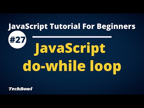 do while loop