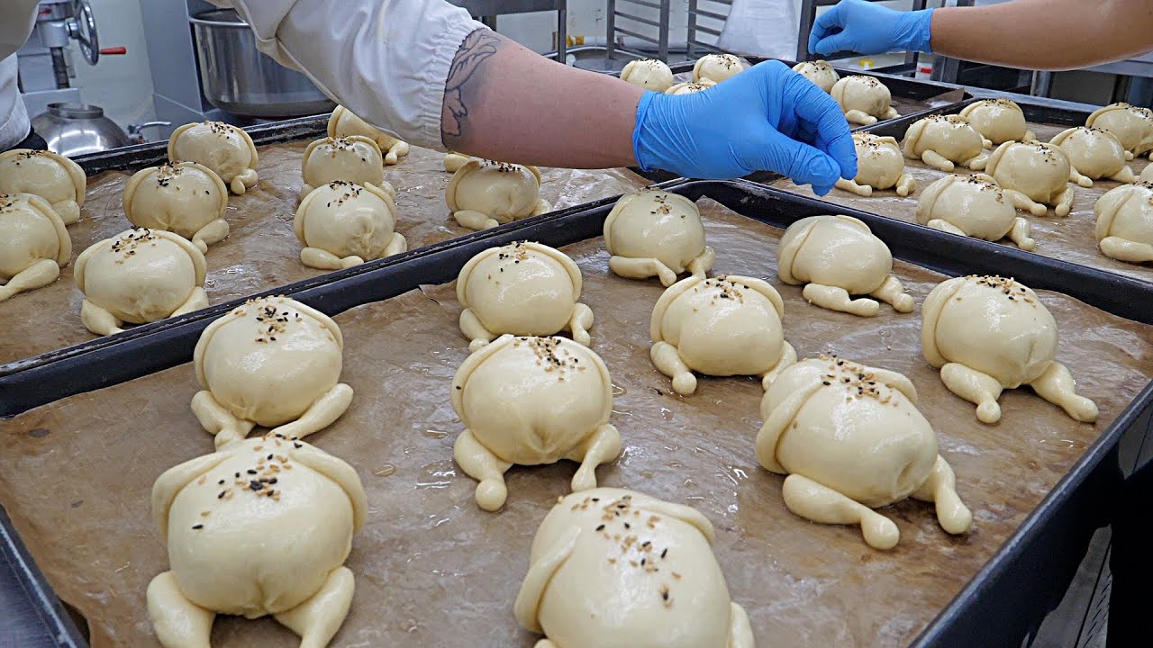 Это курица? Это хлеб? Удивительный! Оригинальный хлеб из цельной курицы/корейская уличная еда