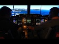 A380 cockpit landing Hong Kong Kai Tak airport runway 13