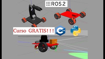 Simulación de robots móviles con Gazebo y ROS 2 control (curso GRATIS) #ros2