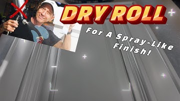 Dry Roll Your Cabinet Paint | Paul Ricalde