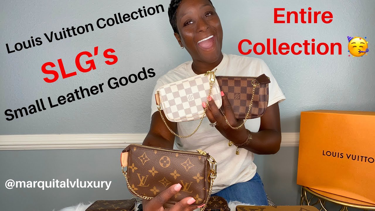 My Entire LOUIS VUITTON Small Leather Goods Collection, Unboxing a New  Item from LV