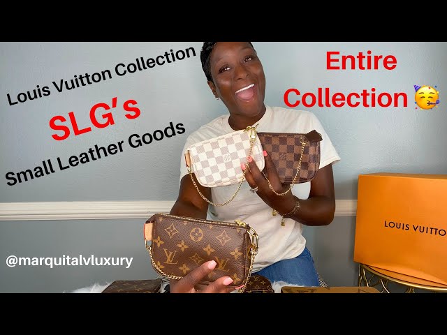 My LV slg collection (w/ a few others) and my recent purchase! Now I want  everything reverse mono! : r/Louisvuitton