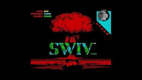SPOILER - SWIV - ZX Spectrum - Easter Egg