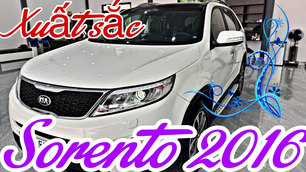 Kia sorento 2016 máy dầu cực đẹp bản fun 510 triệu 0961408726