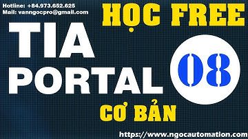 Tia Portal cơ bản bài 8 - Làm việc với thanh trượt và thanh bar trạng thái