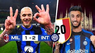 🏆  INTER CAMPIONE D'ITALIA! DERBY DI MILANO + FESTA IN DUOMO! MILAN 1-2 INTER da SAN SIRO!