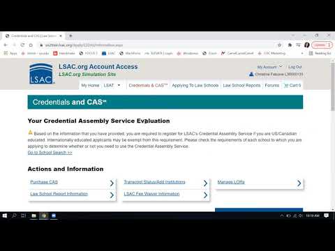 LSAC Tutorial