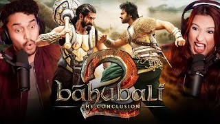 Baahubali 2: The Conclusion Movie Reaction - THIS IS SO EPIC! - First Time Watching