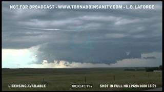 North Platte, NE Supercelll & Wall Cloud