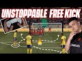 UNSTOPPABLE FREE KICK TUTORIAL ON FIFA 21!! CRAZY EXPLOIT!!