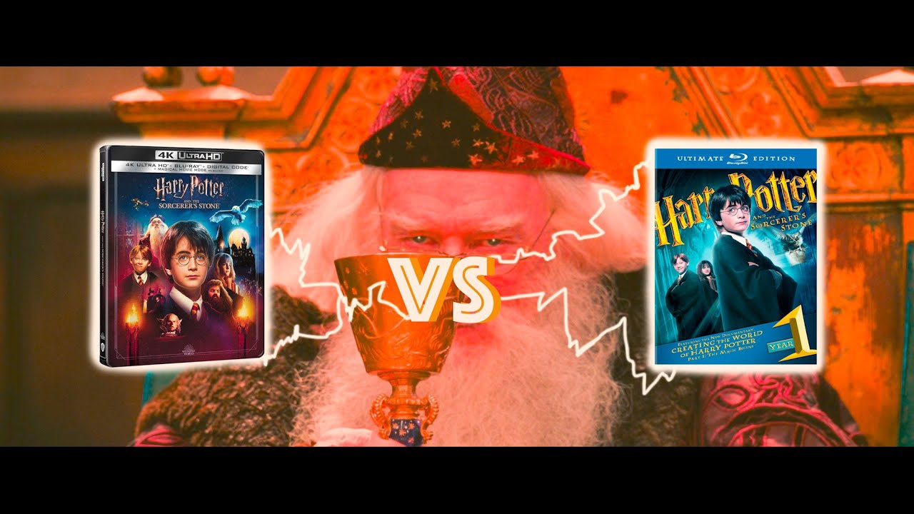 Comparison of Harry Potter and the Sorcerer's Stone 4K (4K DI) HDR10 vs ...