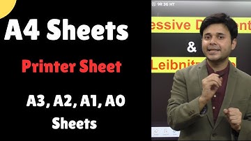 You’ll Never See A4 Paper the Same Way Again – Real Math Behind It!