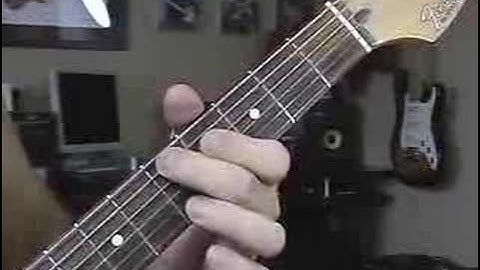 Guitar Bar Chord Videos 9th 5th string