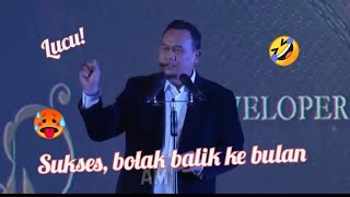 Cak Lontong, Orang terkaya di Indonesia. Komedian, lucu!