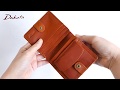 Dakota（ダコタ）　プレドラ　小銭入れ付き二つ折り財布　0036267