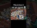 This Is How a War Gets Started 💀 | Minecraft Moments | Hindi #minecraft #minecraftshorts